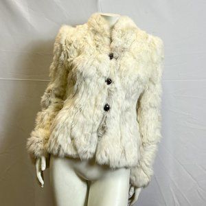 White Rabbit Fur Jacket